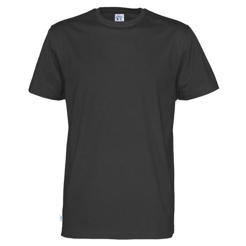 Heren T-shirt ecologisch Fairtrade katoen zwart,l