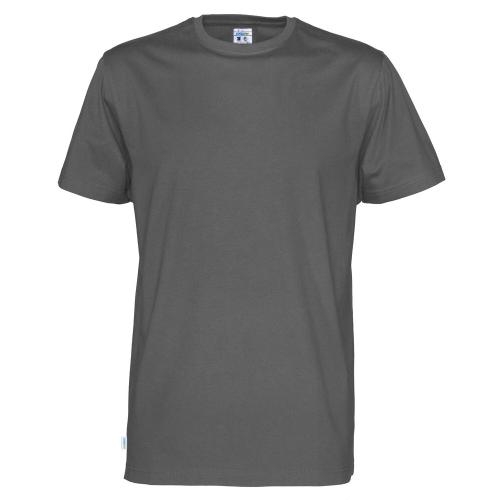 Heren T-shirt ecologisch Fairtrade katoen antraciet,l
