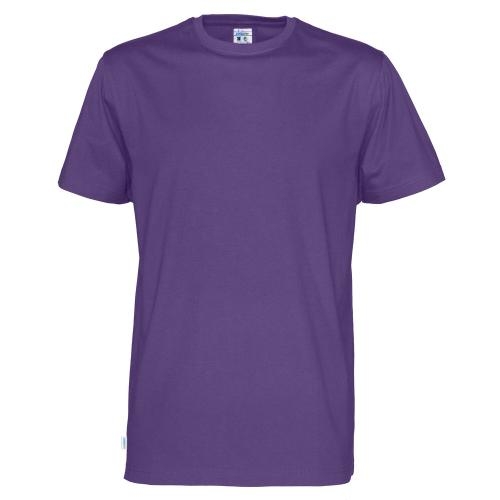 Heren T-shirt ecologisch Fairtrade katoen paars,l