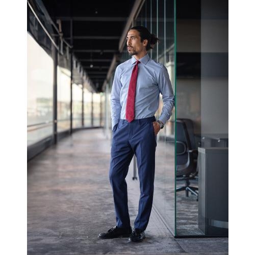 Overhemd Yellow Bow 50 slim fit wit,l