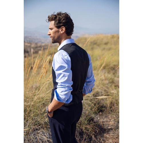 Overhemd Yellow Bow 50 slim fit wit,l