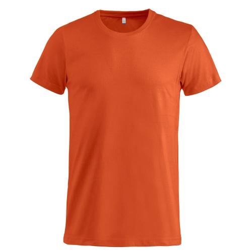 Clique Basic-T diep-oranje,l