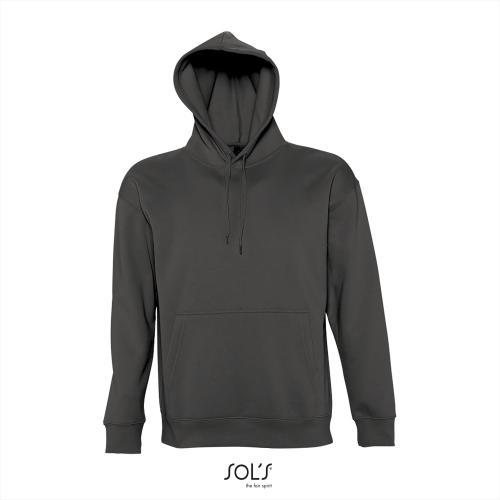 SOL'S Slam hoodie donkergrijs,xs