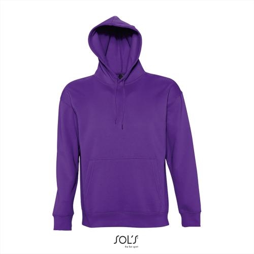 SOL'S Slam hoodie donkerpaars,xs