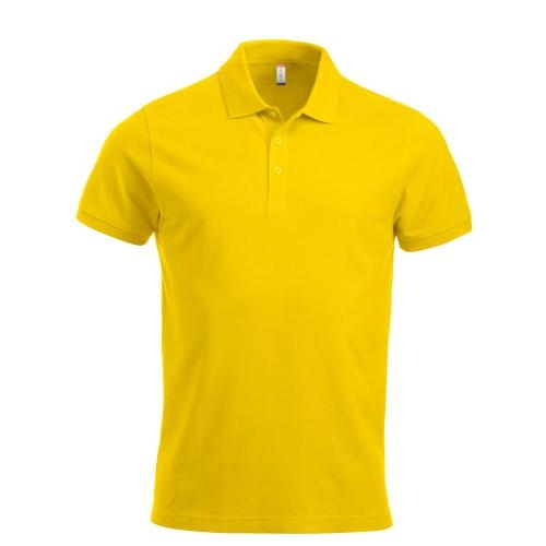Classic Lincoln polo korte mouw lemon,l