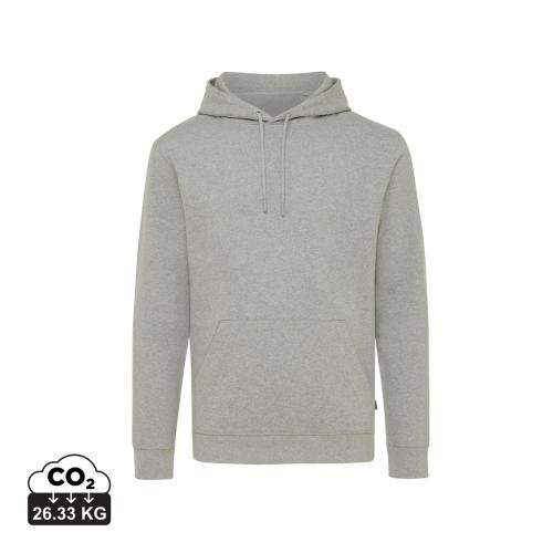 Iqoniq Torres hoodie ongeverfd grijs,l
