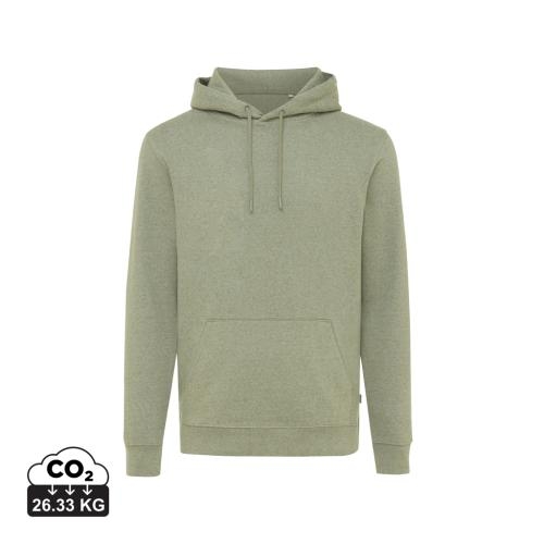 Iqoniq Torres hoodie ongeverfd groen,l