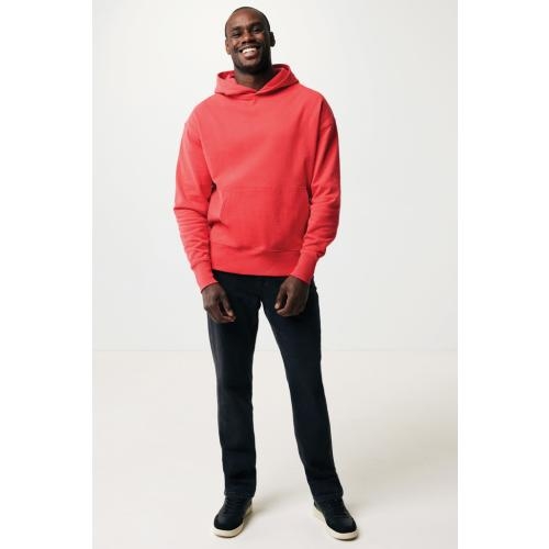 Iqoniq Yoho relaxed hoodie rood,2xl