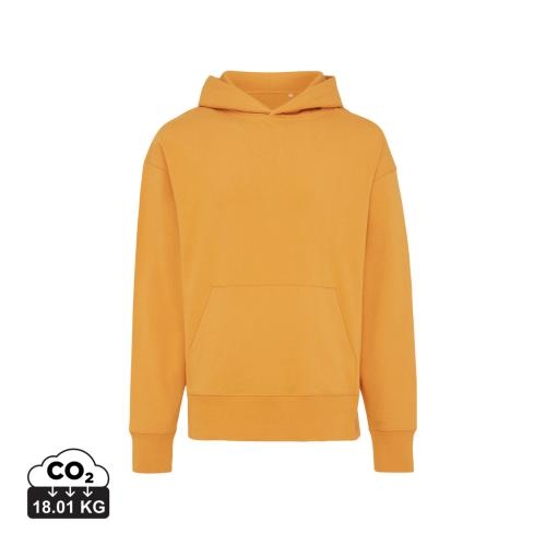 Iqoniq Yoho relaxed hoodie oranje,l