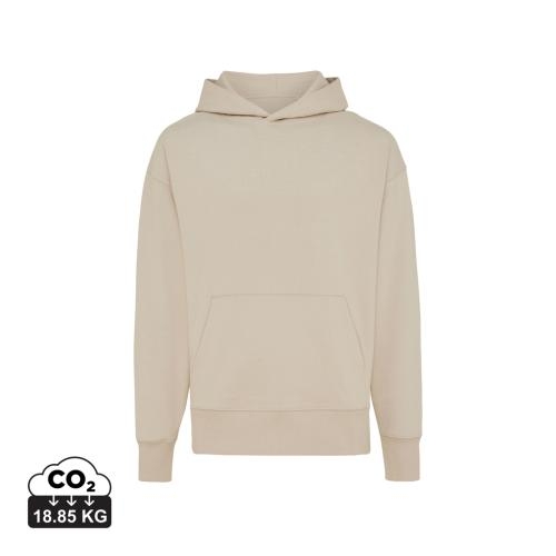Iqoniq Yoho relaxed hoodie sand,l