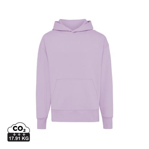 Iqoniq Yoho relaxed hoodie lila,l