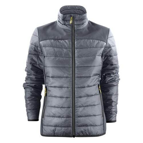 Expedition jas dames staalgrijs,l