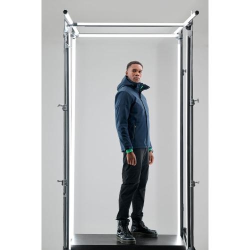 Softshell jas Overlanding wit,l