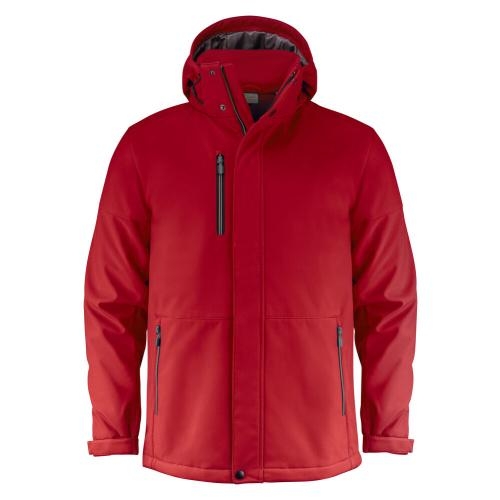 Softshell jas Overlanding rood,l
