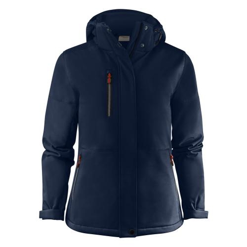 Softshell jas Overlanding dames navy,2xl