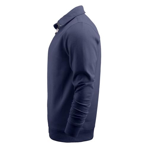 Sweatshirt Rounders half zip wit,4xl