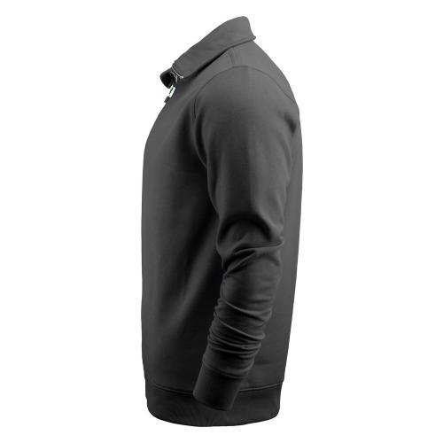 Sweatshirt Rounders half zip wit,4xl