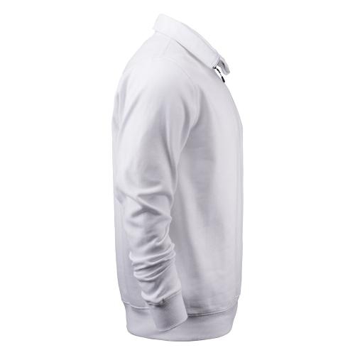Sweatshirt Rounders half zip wit,4xl