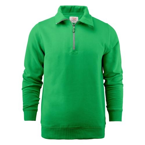 Sweatshirt Rounders half zip frisgroen,l