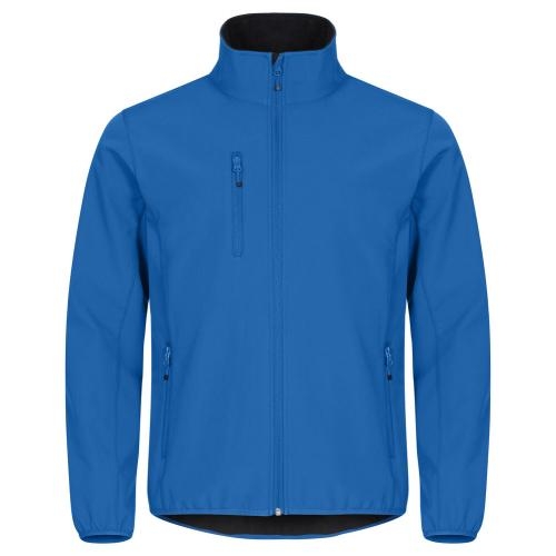 Classic softshell jas kobalt,3xl