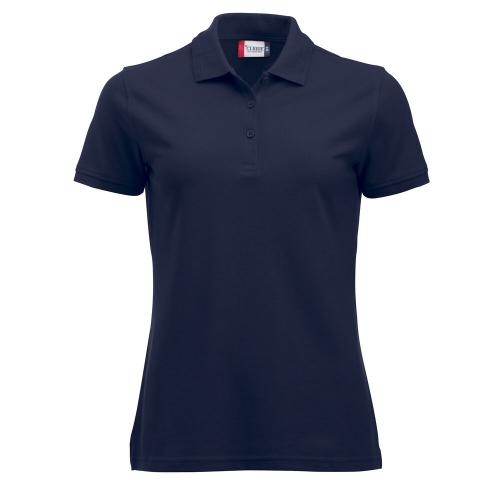 Manhattan dames polo dark navy,l