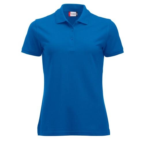 Manhattan dames polo kobalt,l