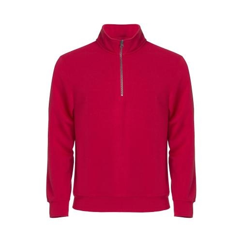 Basic halfzip rood,3xl