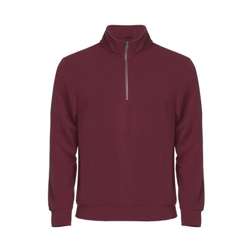 Basic halfzip bordeaux,3xl