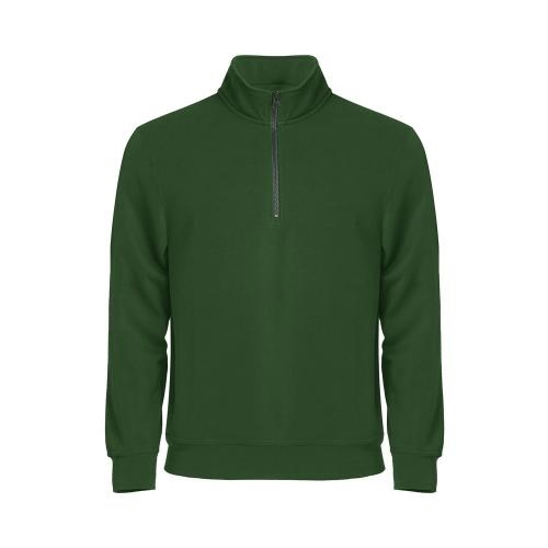 Basic halfzip flesgroen,3xl