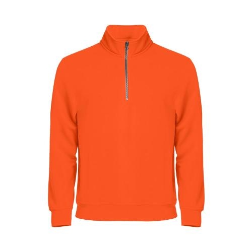 Basic halfzip signaaloranje,3xl