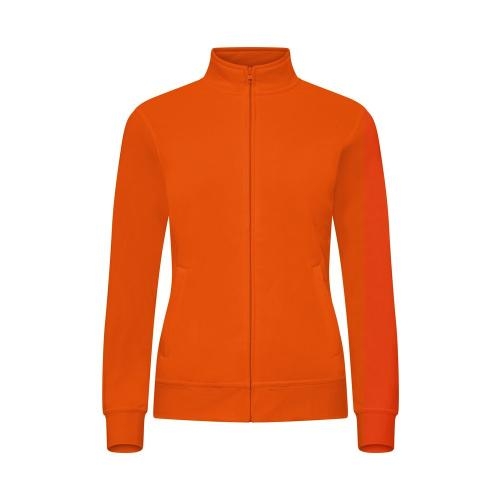 Basic cardigan dames signaaloranje,l