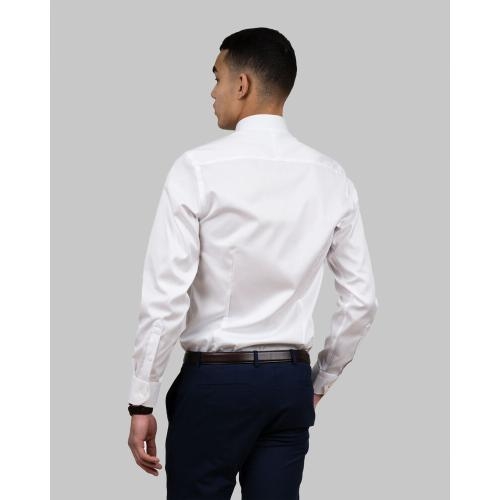 Overhemd Green Bow 01 Slim fit wit,l