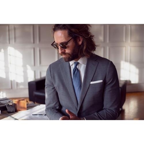 Overhemd Green Bow 01 Slim fit wit,l