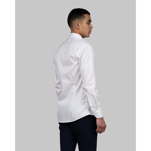 Overhemd Green Bow 01 Slim fit wit,l