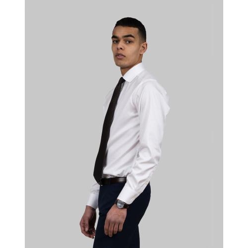 Overhemd Green Bow 01 Slim fit wit,l