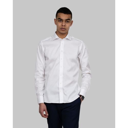 Overhemd Green Bow 01 Slim fit wit,l