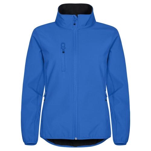 Classic Softshell jas dames kobalt,l