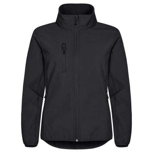 Classic Softshell jas dames zwart,2xl