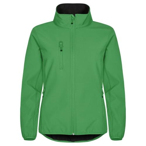 Classic Softshell jas dames appelgroen,2xl