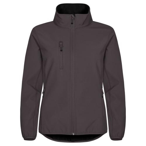 Classic Softshell jas dames donkergrijs,2xl