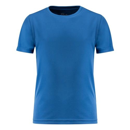 Printer Run T-shirt Junior helder blauw,110-120