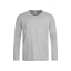 T-shirt Classic bedrukken met logo grey heather,l