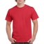 T-shirt Heavy katoen rood,l