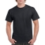T-shirt Heavy katoen zwart,l