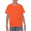 Gildan heavyweight kinder T-shirt oranje,l
