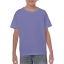 Gildan heavyweight kinder T-shirt violet,l