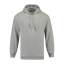 L&S Sweater Hooded grey heather,l