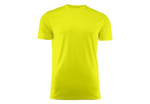 geel sportshirt